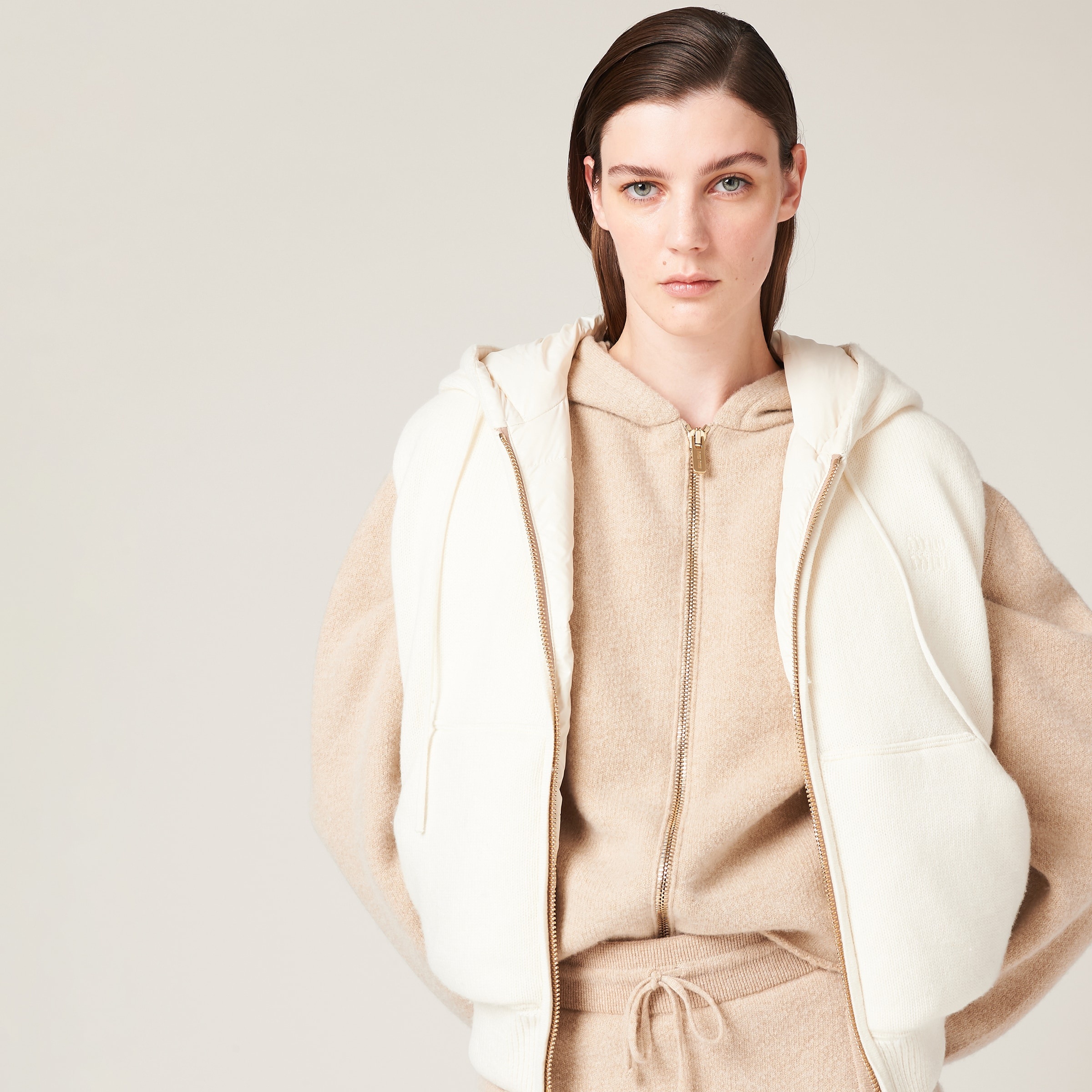 Camel-hair down vest - 4