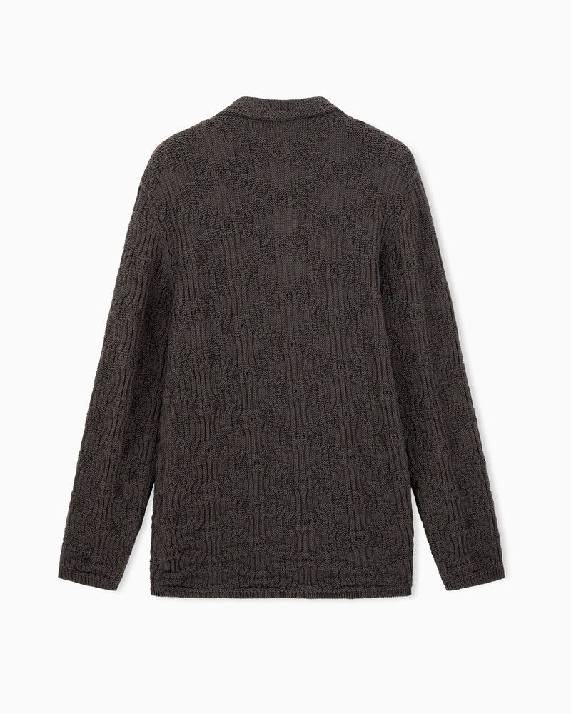 COTTON BLEND CARDIGAN JACKET 3