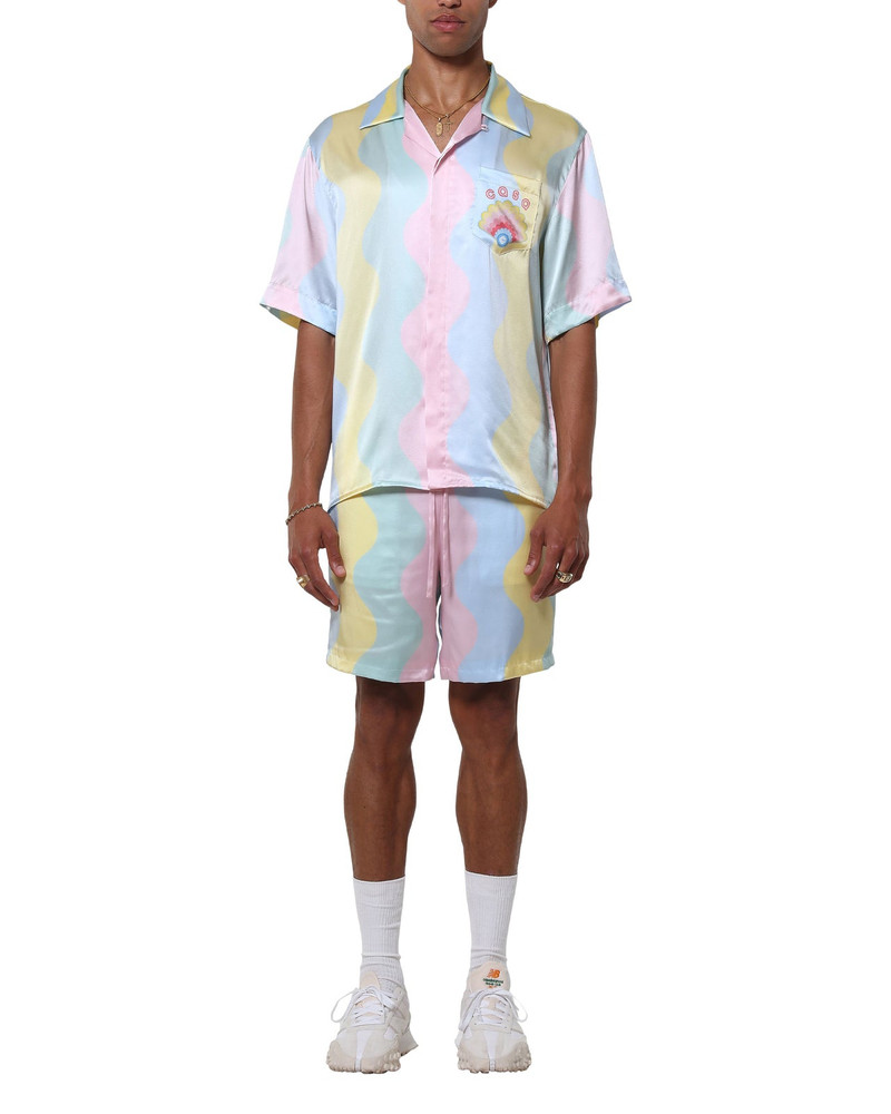 Casa Shell Wave Silk Shirt 3