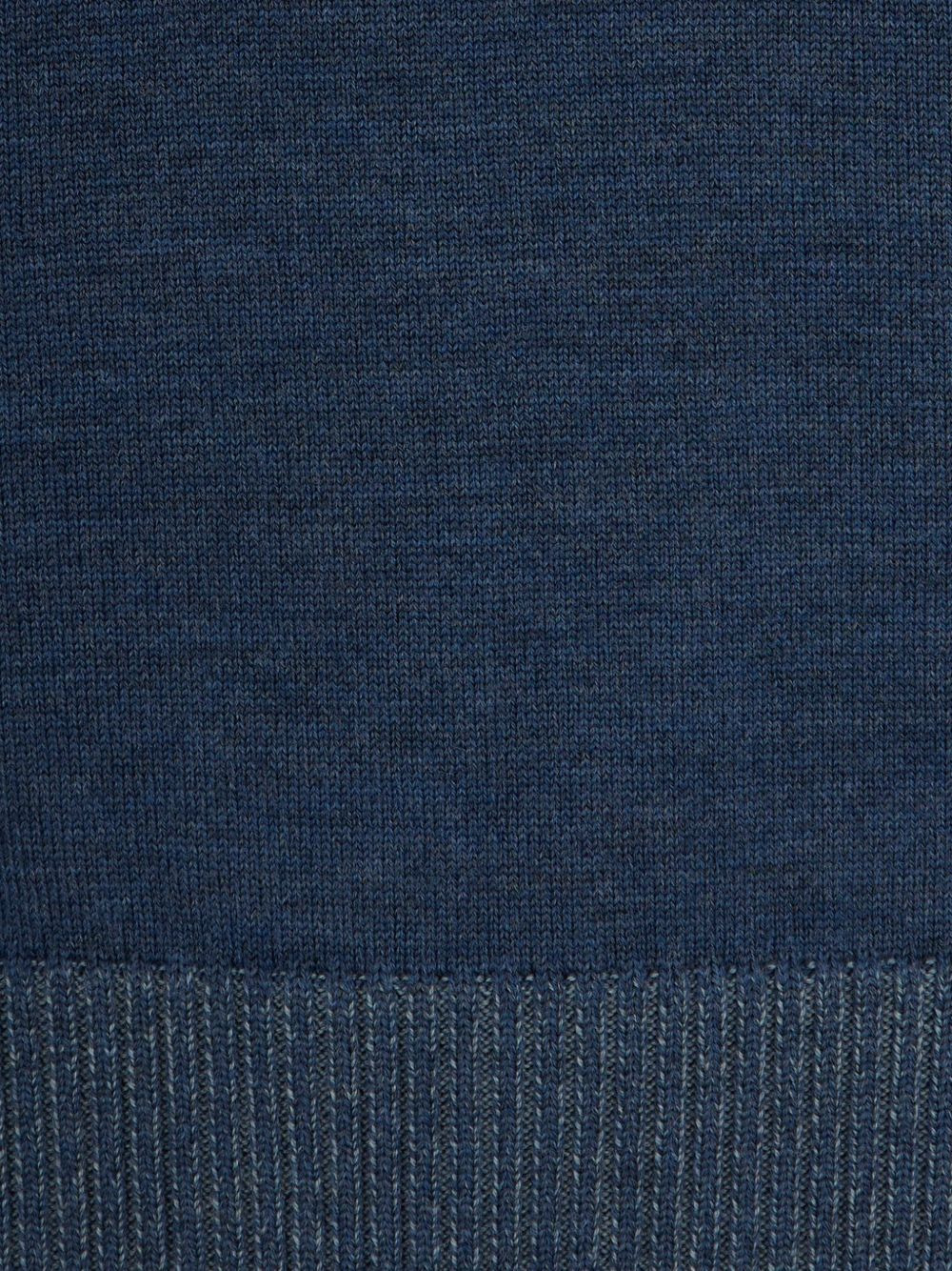 ribbed-hem crew-neck sweater - 3