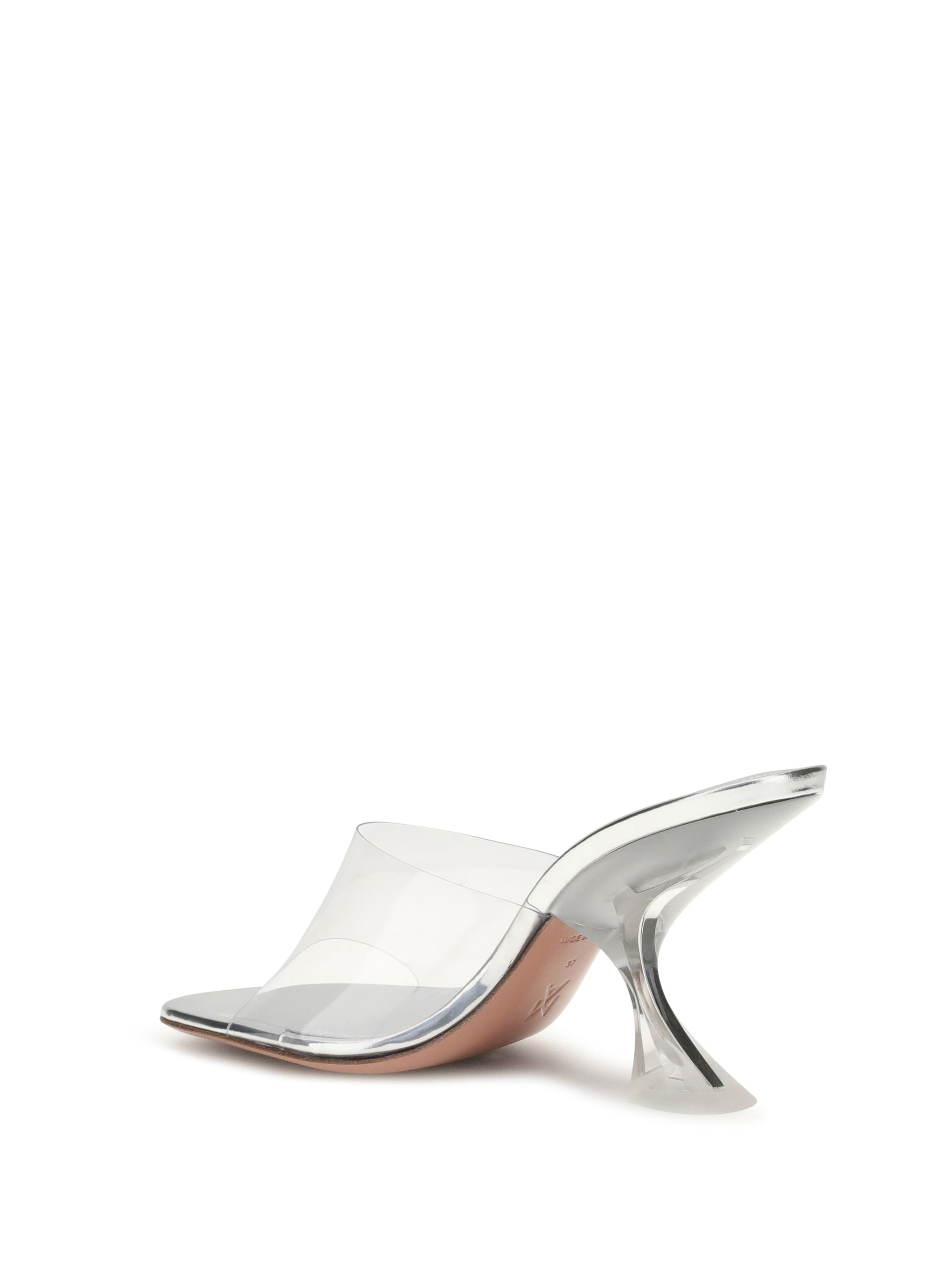Amina Muaddi Women Taylor Glass Sandals - 3