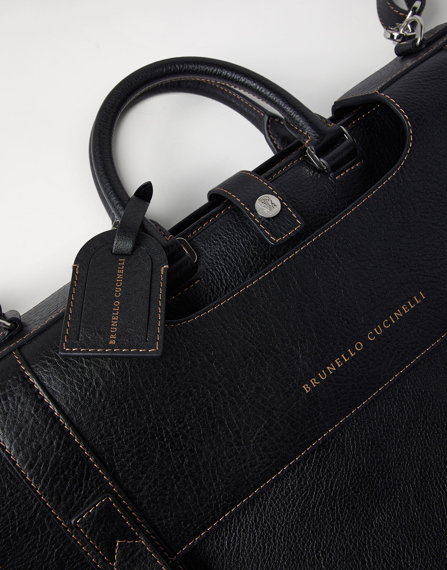 Grained calfskin suit carrier - 3