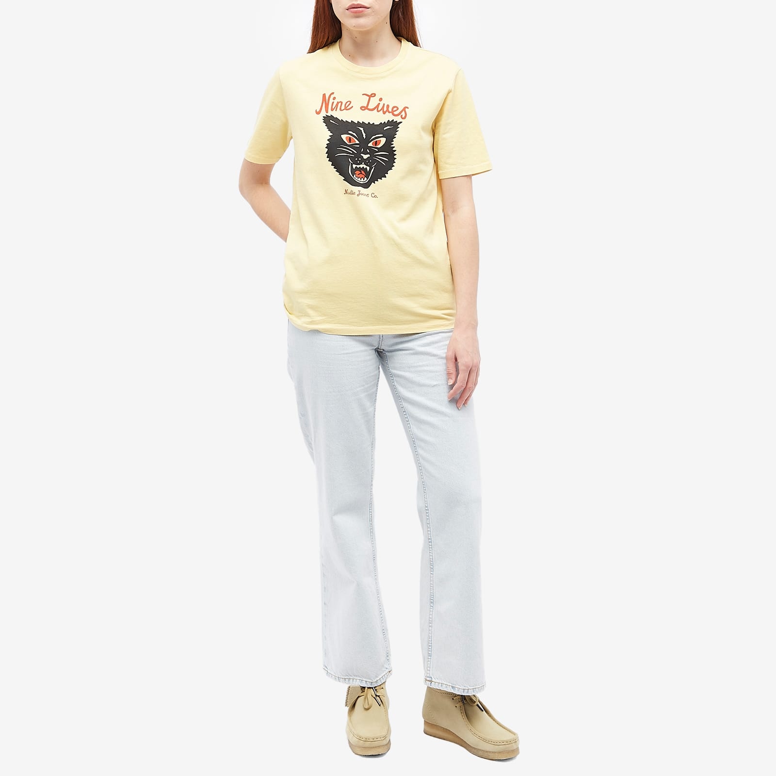 Nudie Jeans Co Joni Nine Lives T-Shirt - 4