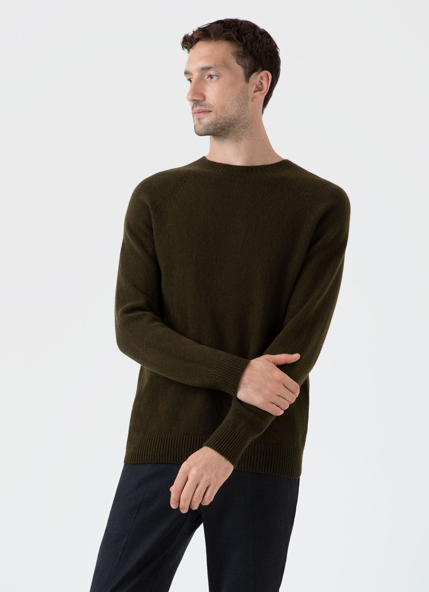 Lambswool Crew Neck Jumper - 2