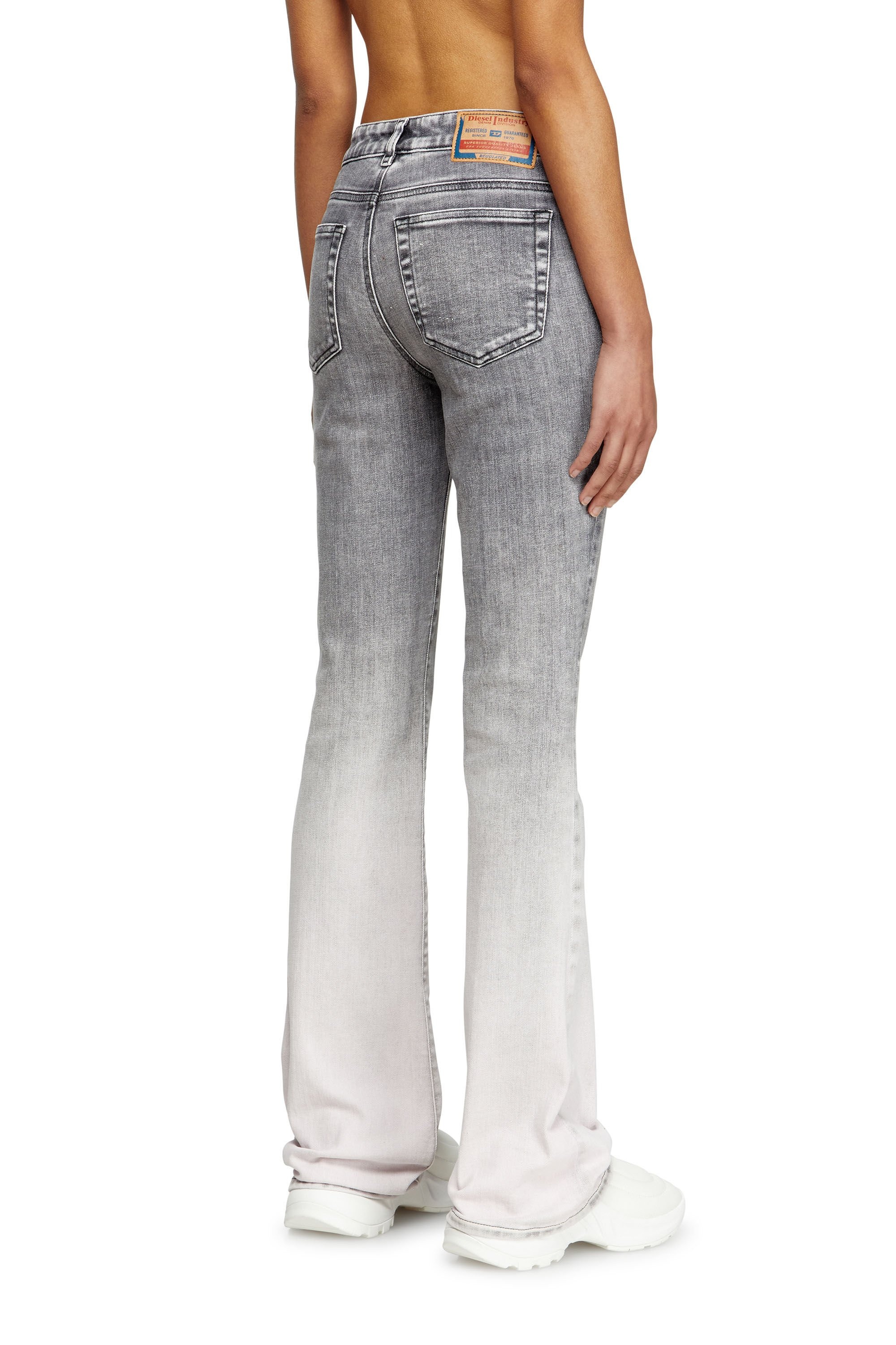 BOOTCUT JEANS 1969 D-EBBEY 09K53 - 5