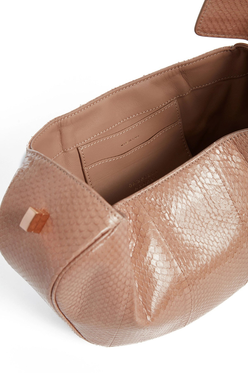 Nina Bag in Nude Snakeskin 4