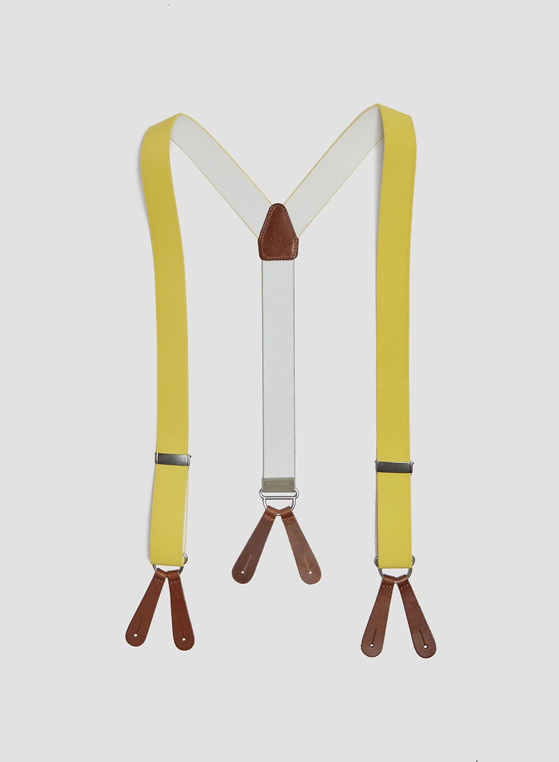 Workwear Braces in Yellow 1