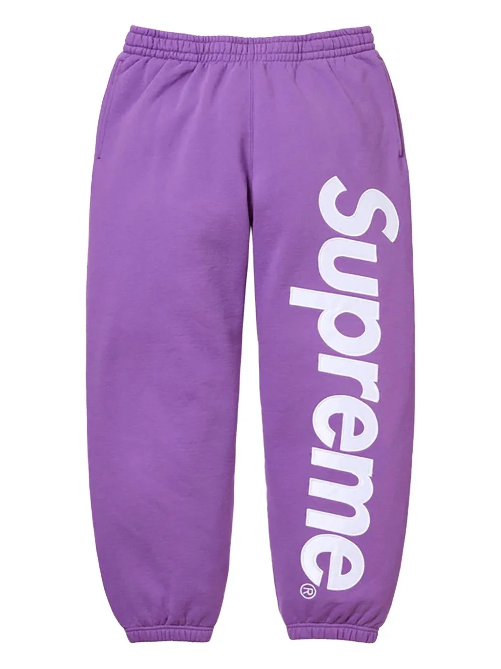 logo appliqué track pants - 1