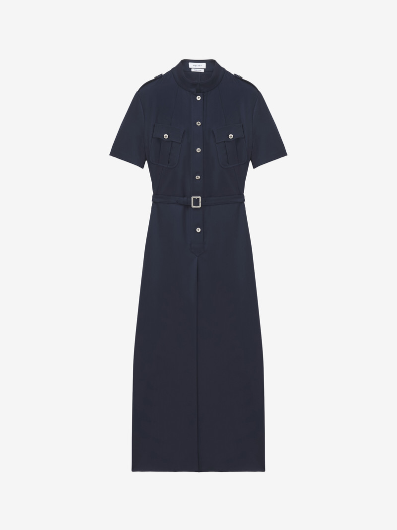Alexander McQueen Uniform Midi Dress outlook