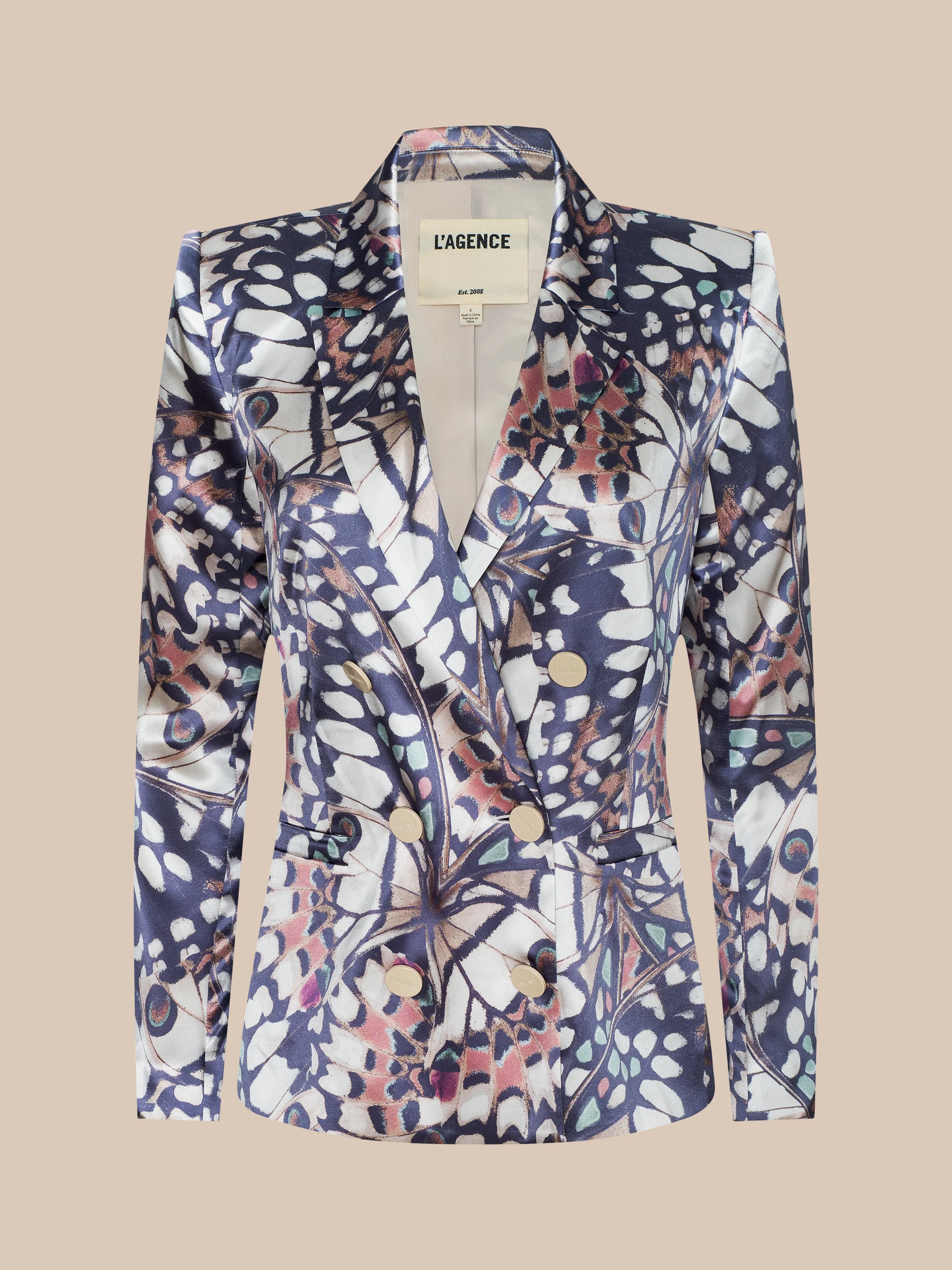 Sena Silk Blazer - 1