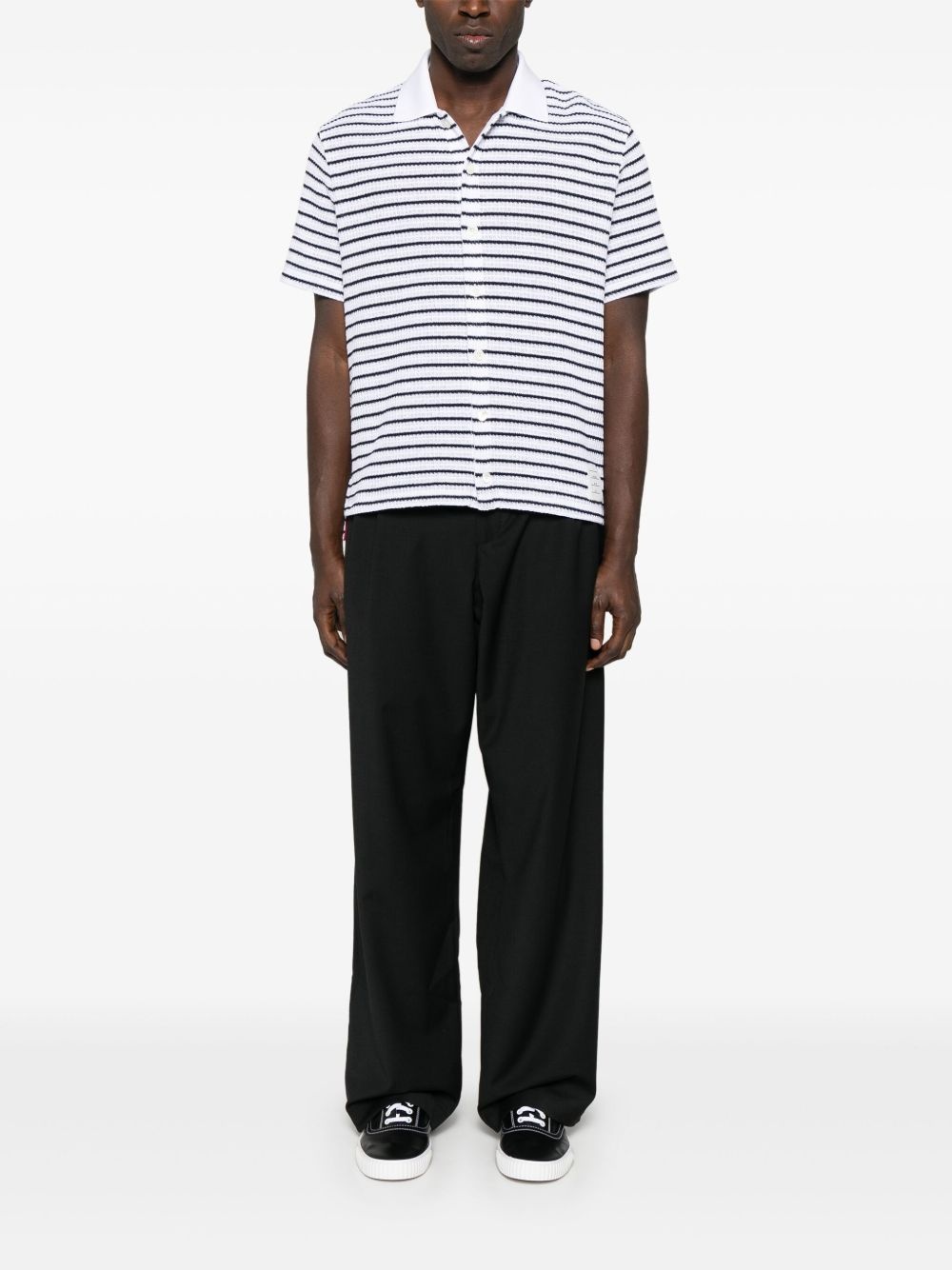 striped cotton shirt - 2