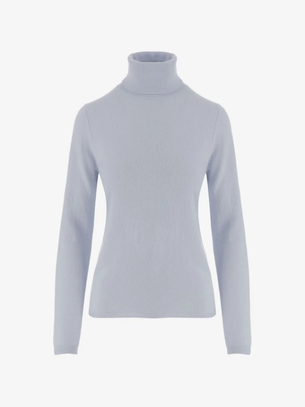 turtleneck ribbed-trim sweater - 1