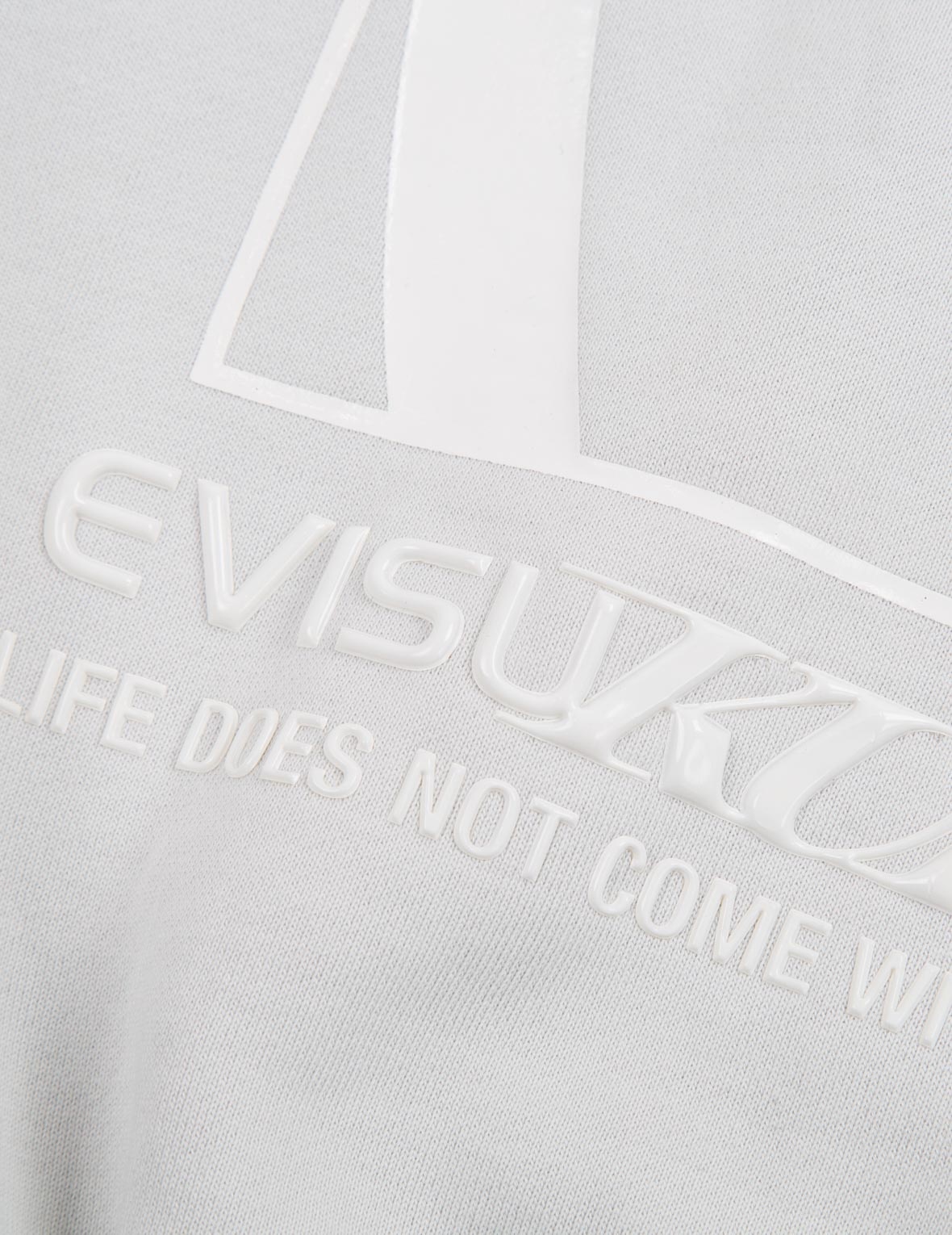 Seagull and Logo Tactile Print Hooded Sweatshirt - 11