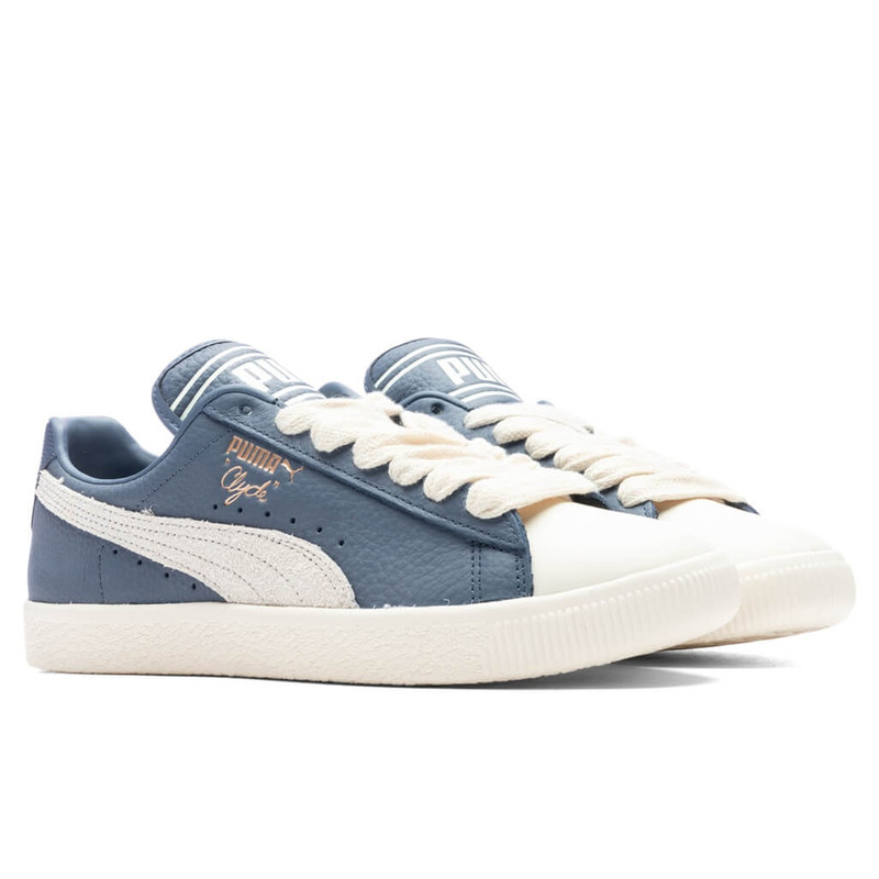 PUMA X RHUIGI CLYDE - PRISTINE/INKY BLUE 2