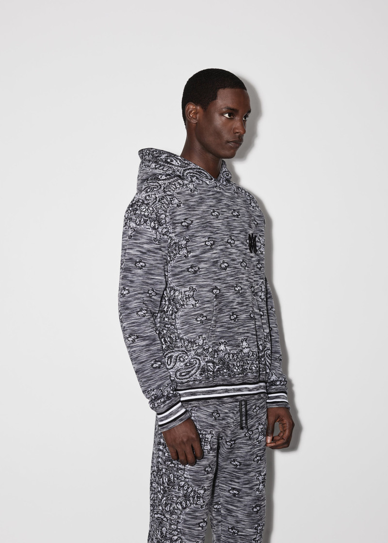 AMIRI SPACE DYE BANDANA HOODIE outlook