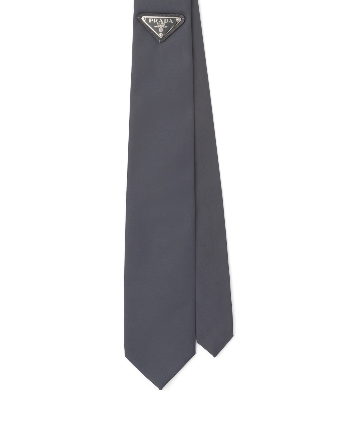 Re-Nylon gabardine tie - 1