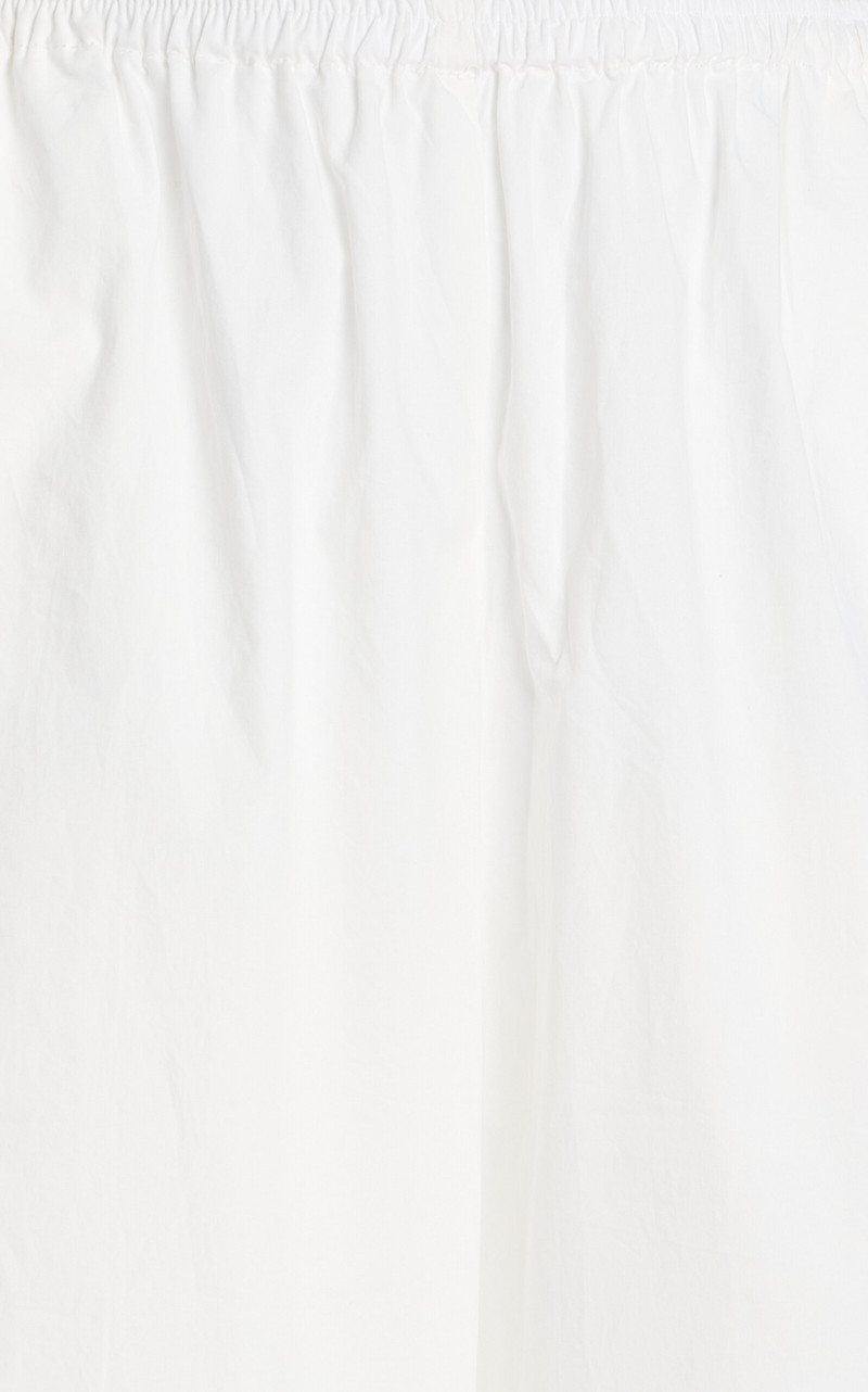 Ease Cotton Pants white 5