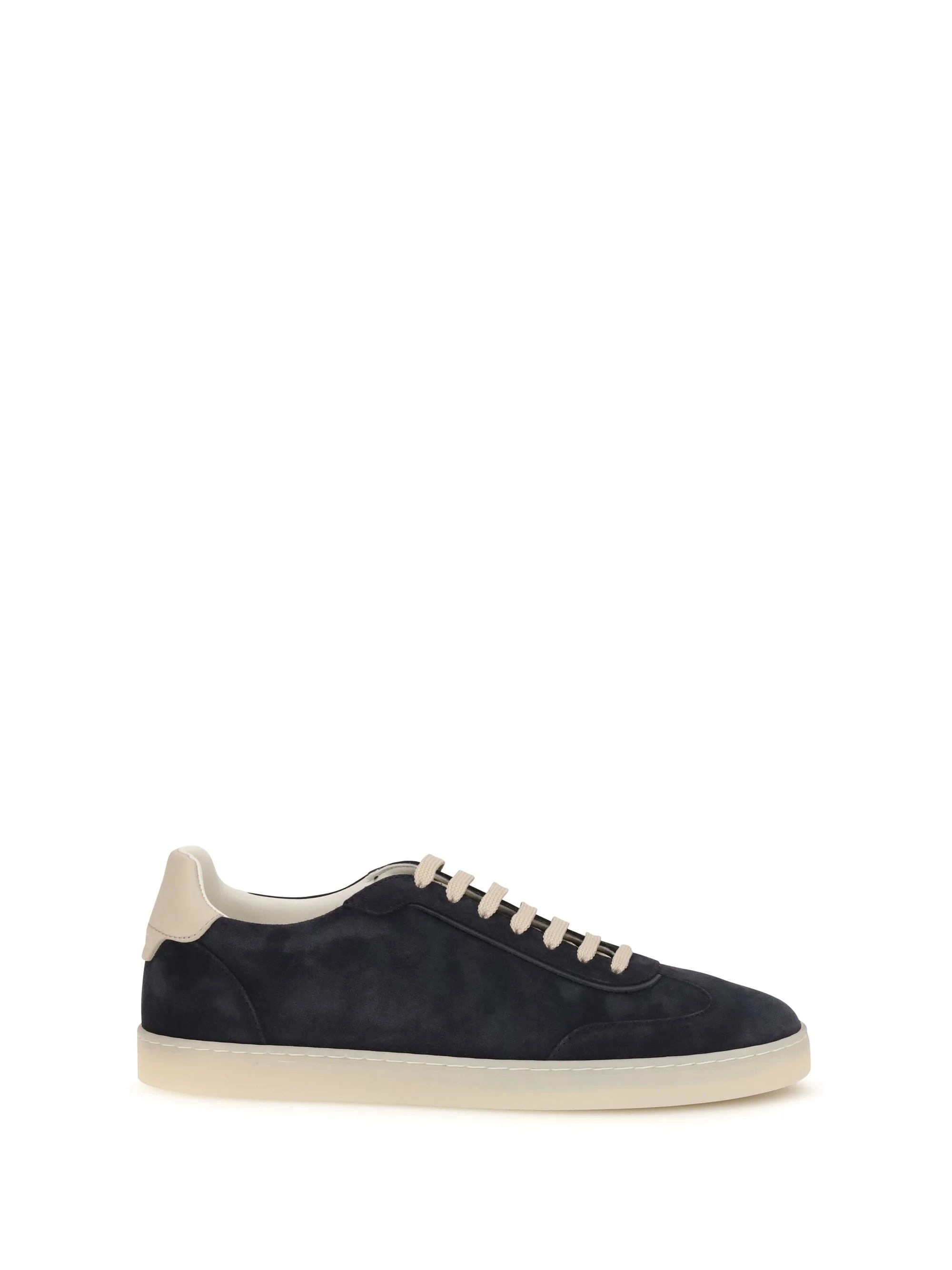 Brunello Cucinelli Men Suede Sneakers - 1