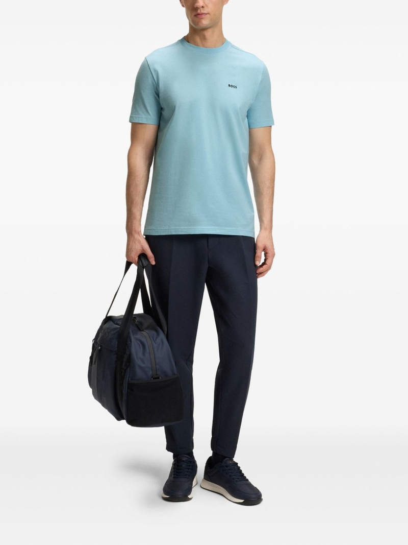BOSS logo-detail crew-neck T-shirt outlook