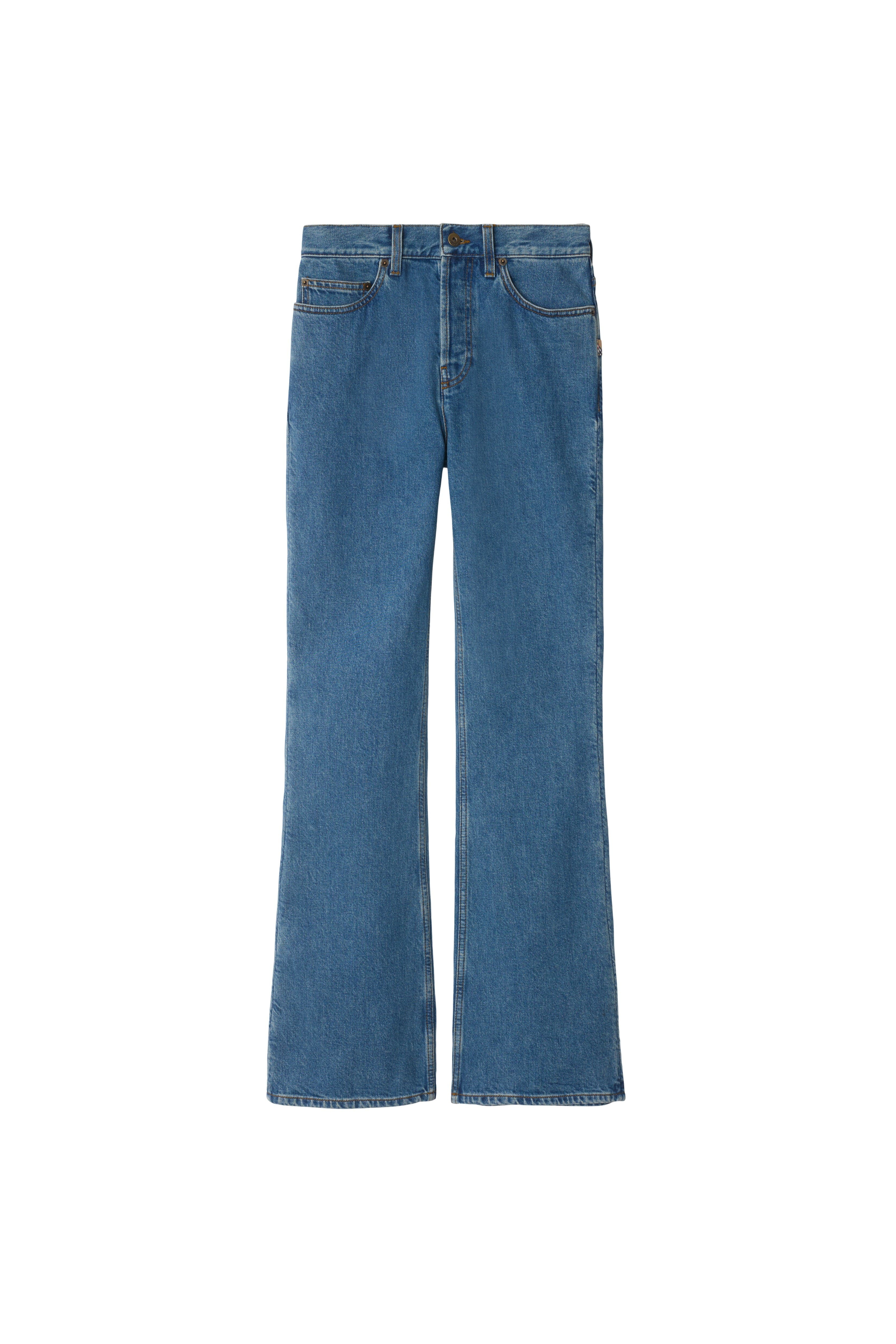 burberry High Rise Bootcut Jeans in Mid Blue at Nordstrom - 2