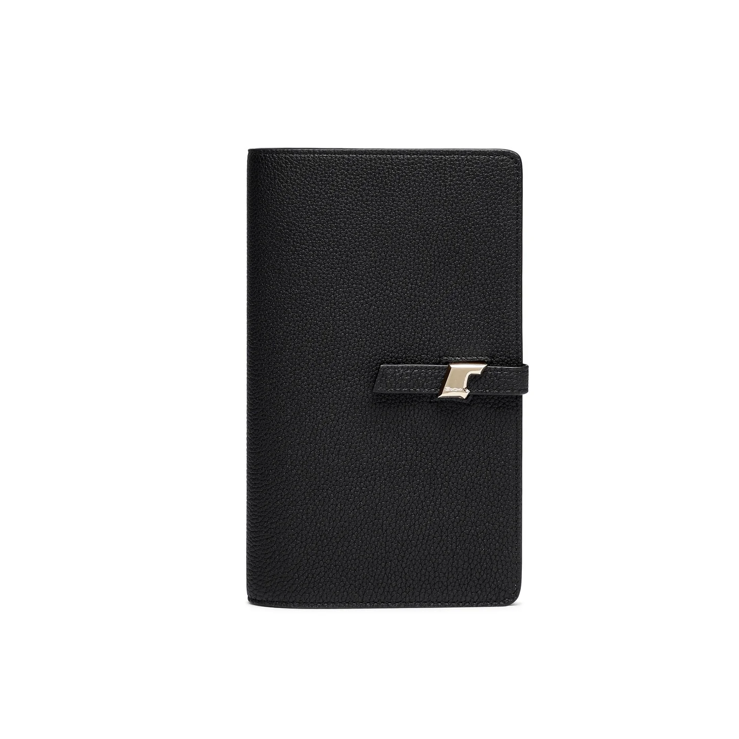 Black leather document holder - 1