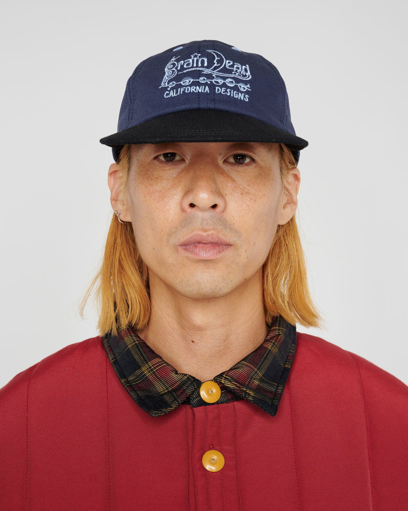 California Designs Long Brim Hat - Navy 4