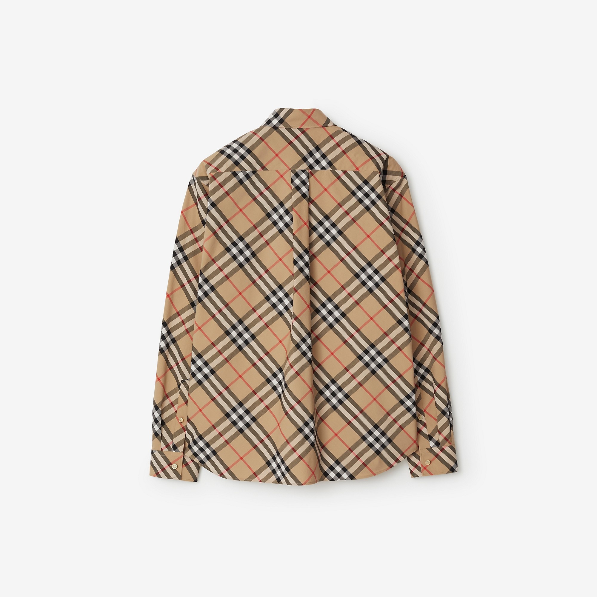 Burberry Check Cotton Button-Down Shirt | Saks Fifth Avenue