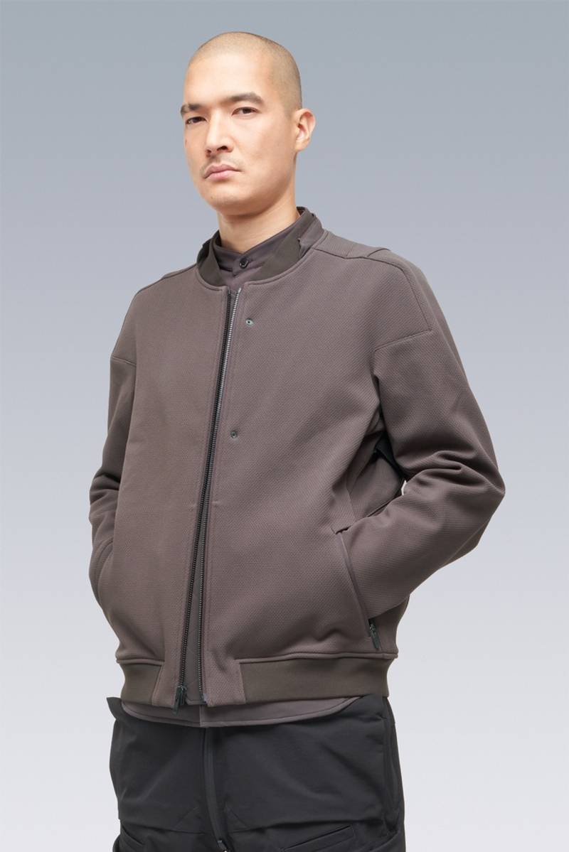J90-SS schoeller® 3XDRY® WB-400™ Bomber Jacket Schwarzrot 33