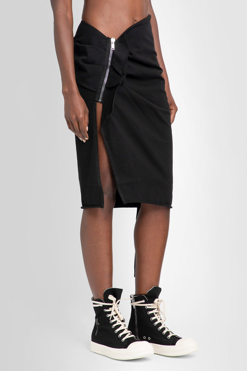 RICK OWENS WOMAN BLACK SKIRTS 3