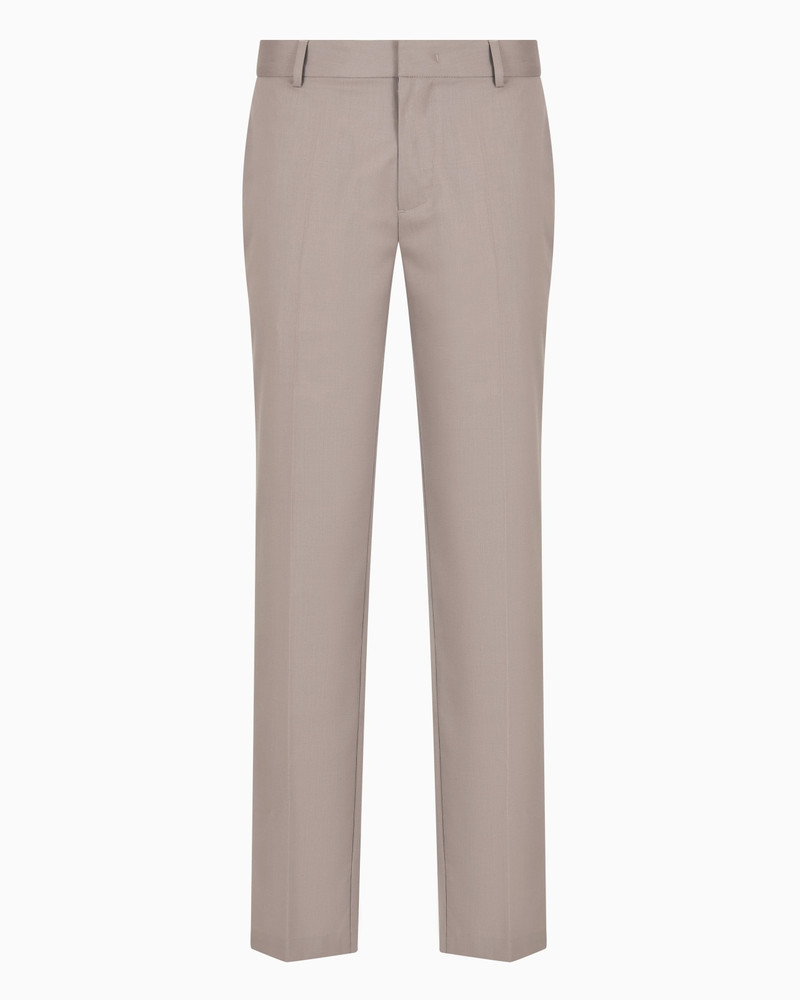 LIGHTWEIGHT VIRGIN WOOL-BLEND TWILL CHINOS 1