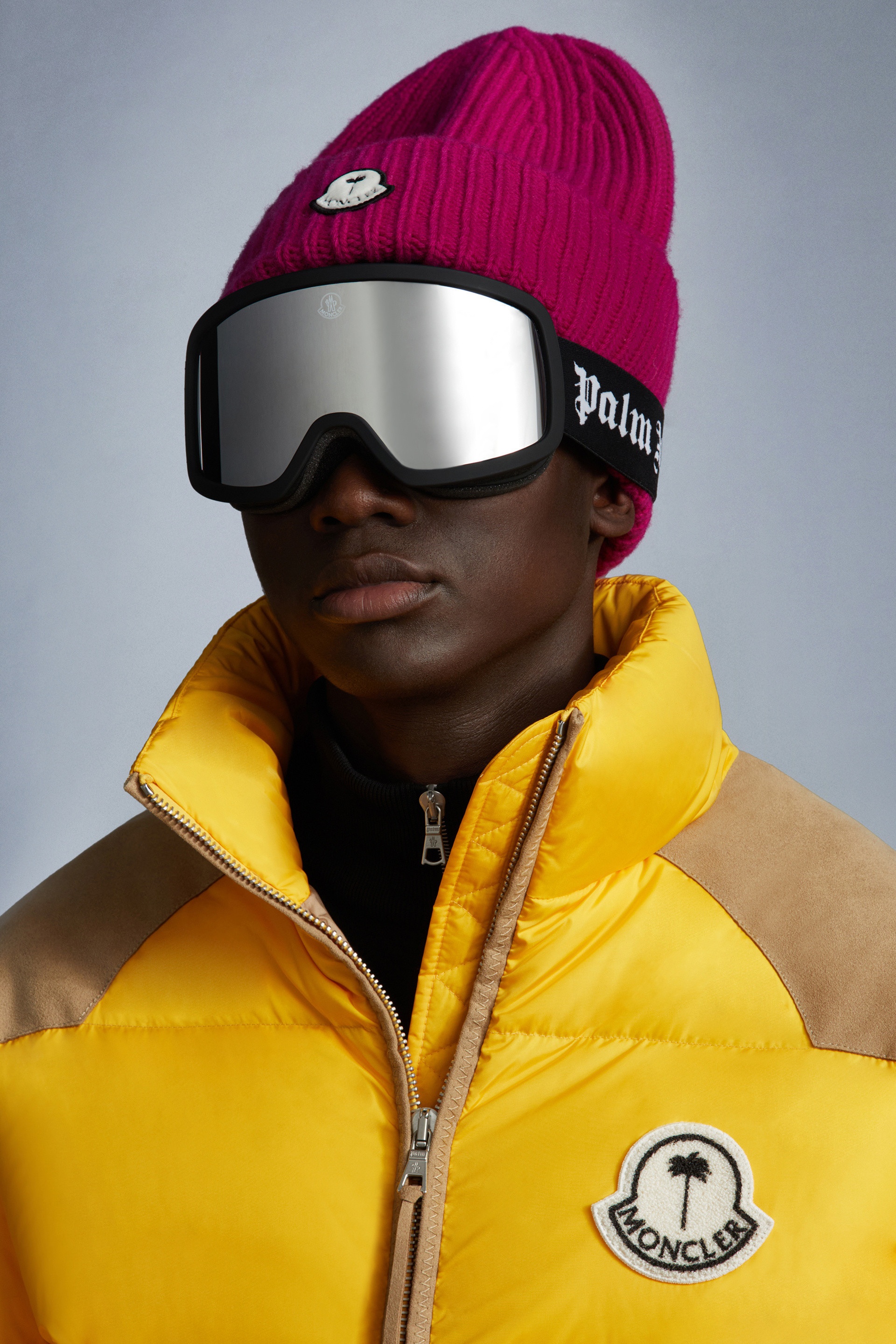 Ski goggles with Palm Angels logo - 2