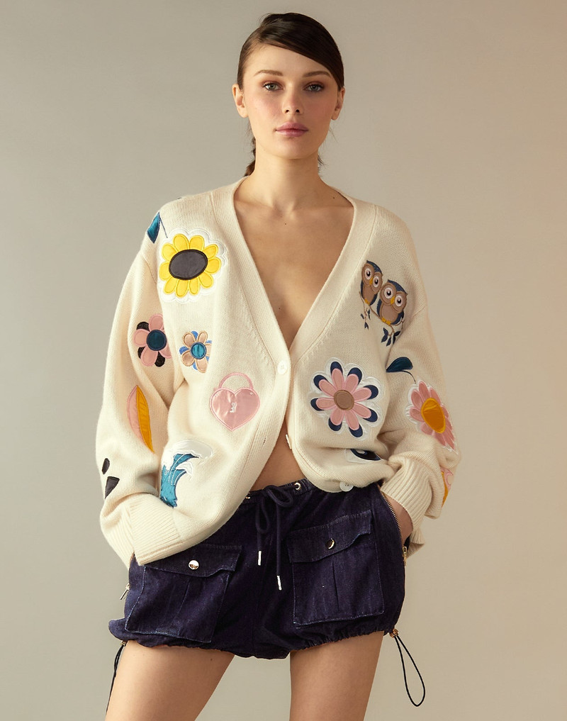 Playful Patchwork Cardigan 5