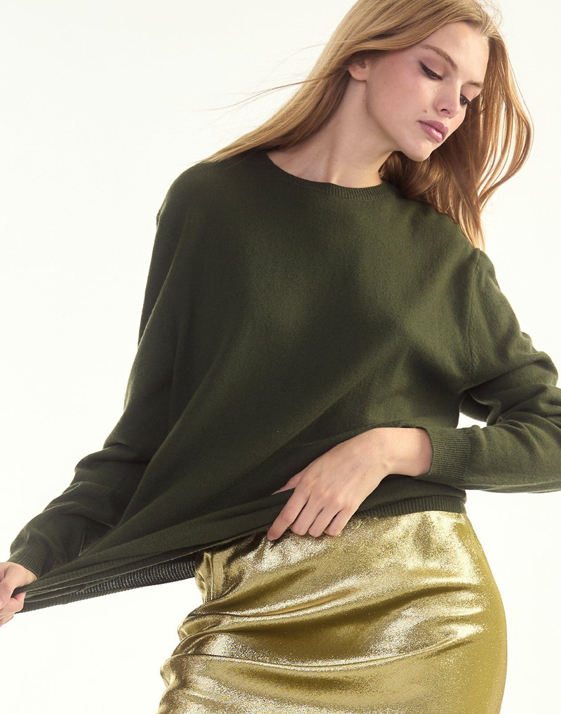 CYNTHIA ROWLEY Elea Wool Cashmere Sweater outlook