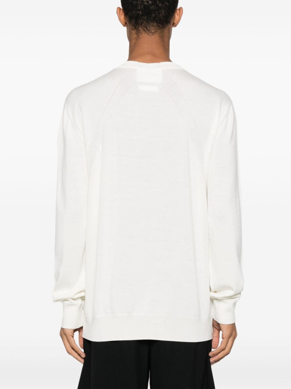 crew-neck wool jumper - 4