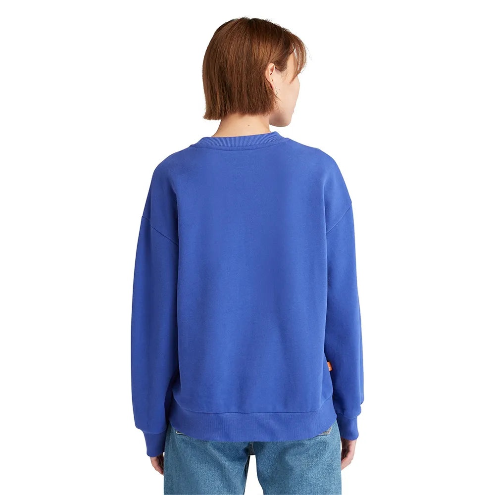 (WMNS) Timberland Crewneck Sweatshirt 'Blue' A6HV5-G58 - 3