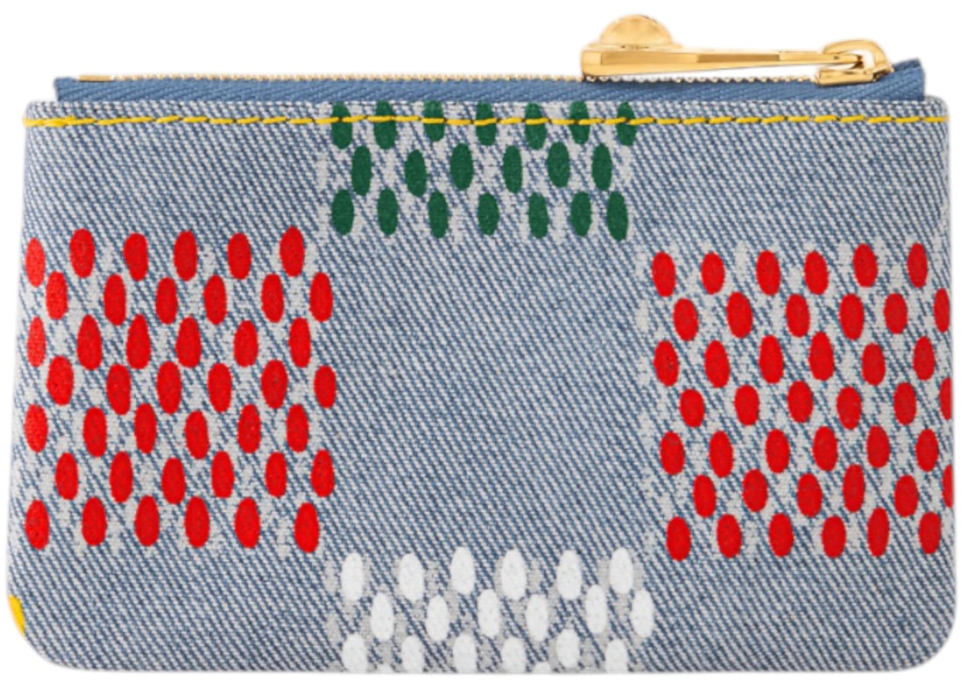Louis Vuitton Key Pouch LV Vers Damier Denim Multicolor - 2