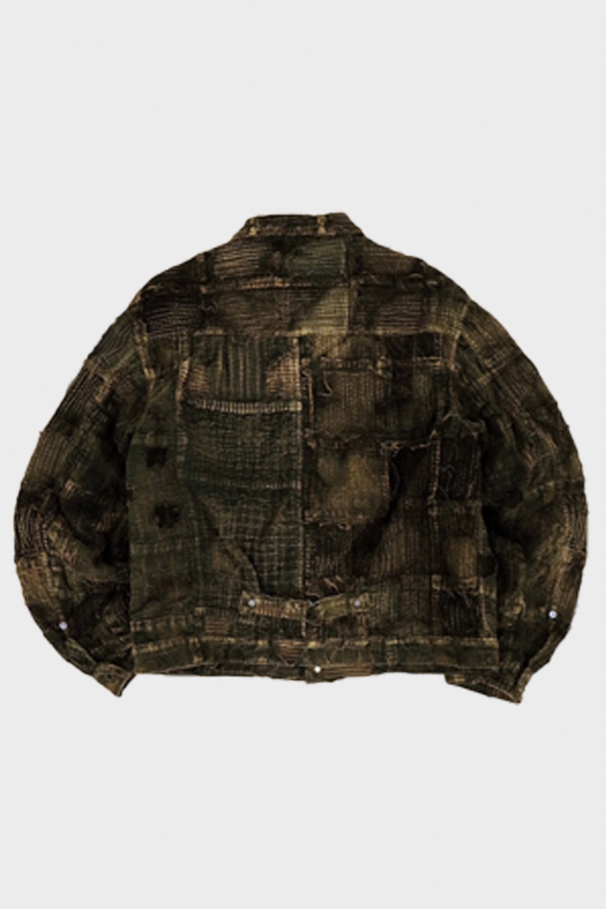 Kapital BLACK TEA-CORE BORO SPRING 1ST JKT | REVERSIBLE