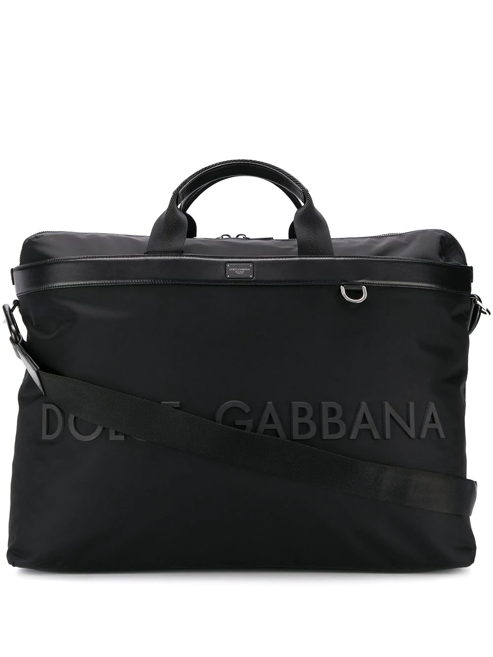 logo-print holdall - 1