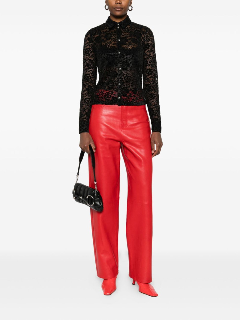 VERSACE JEANS COUTURE buttoned floral shirt outlook