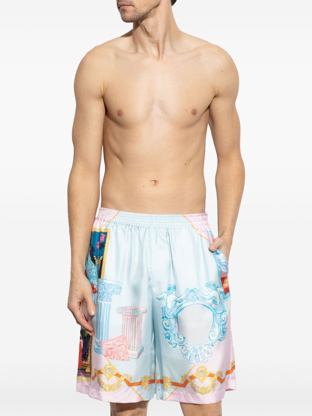 silk shorts - 3