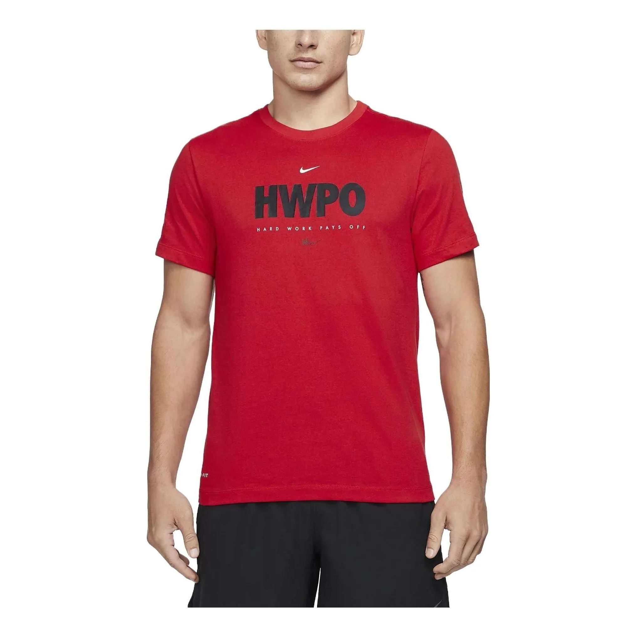 Nike Dri-Fit 'HWPO' Training T-Shirt 'Red' DA1594-657 - 1