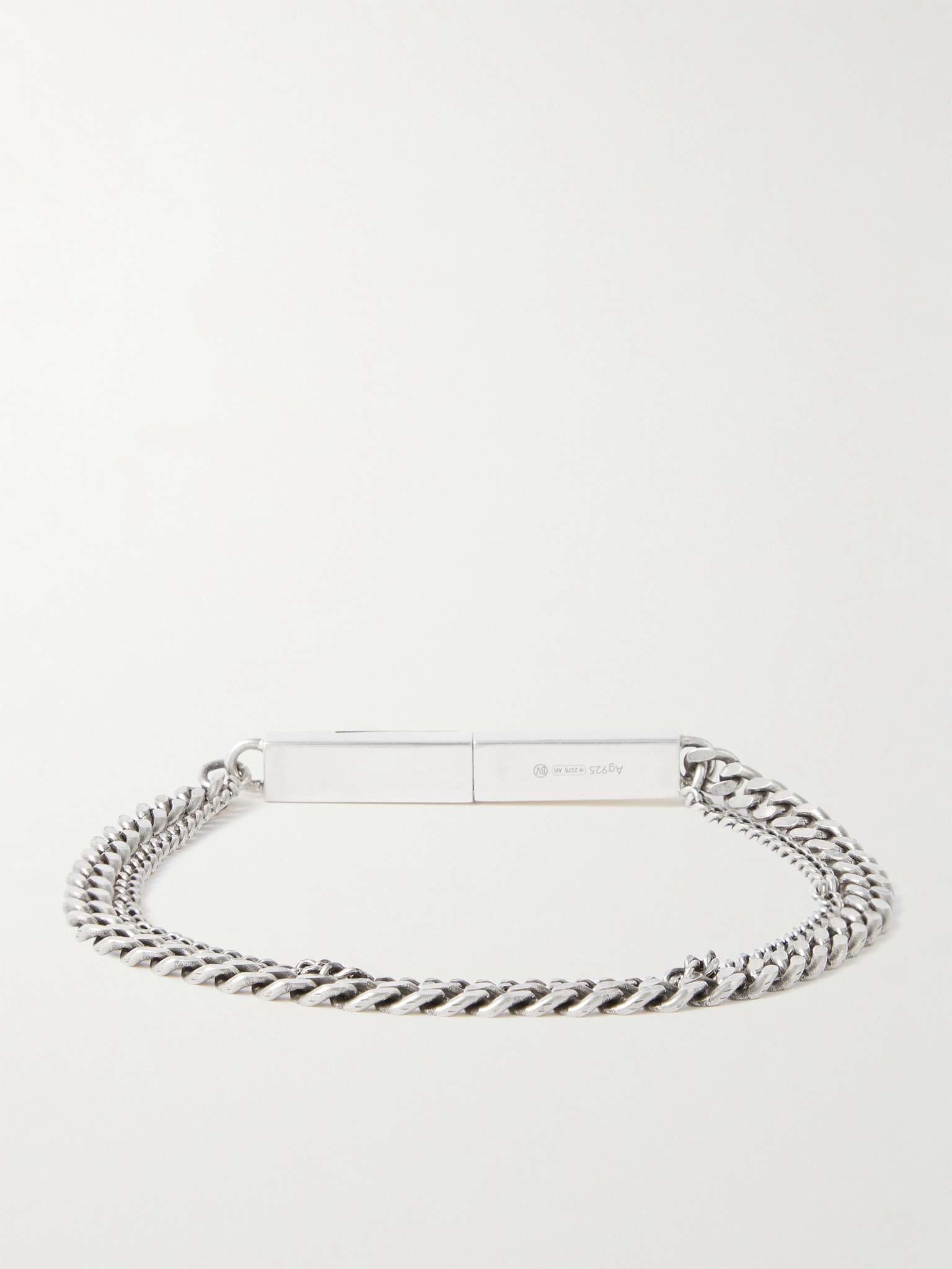 Sterling Silver Chain Bracelet - 2
