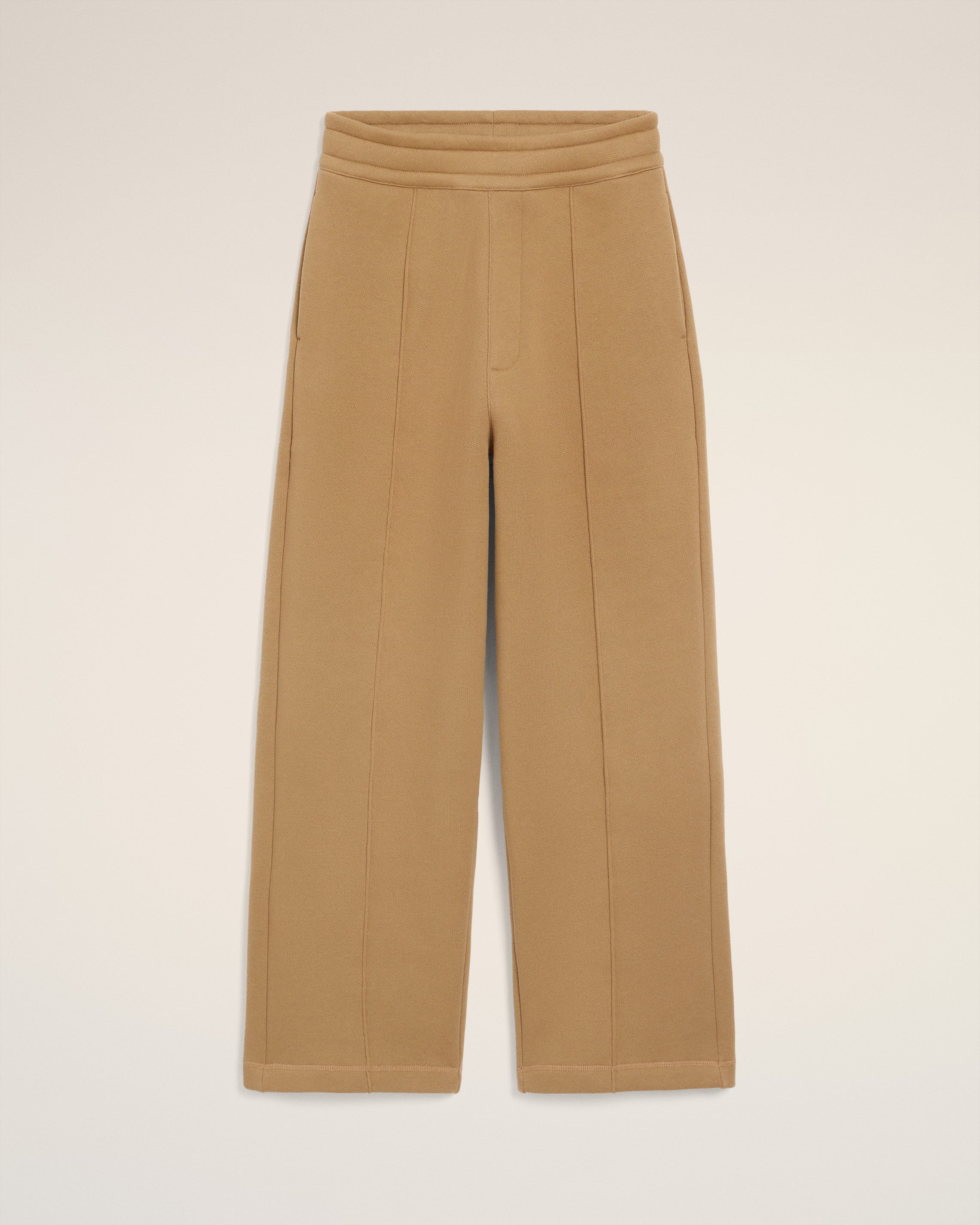 BROWN COTTON FLARE AMI DE CŒUR JOGGING - 6