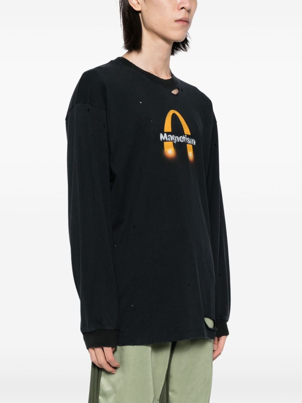 printed sweatshirt - 3