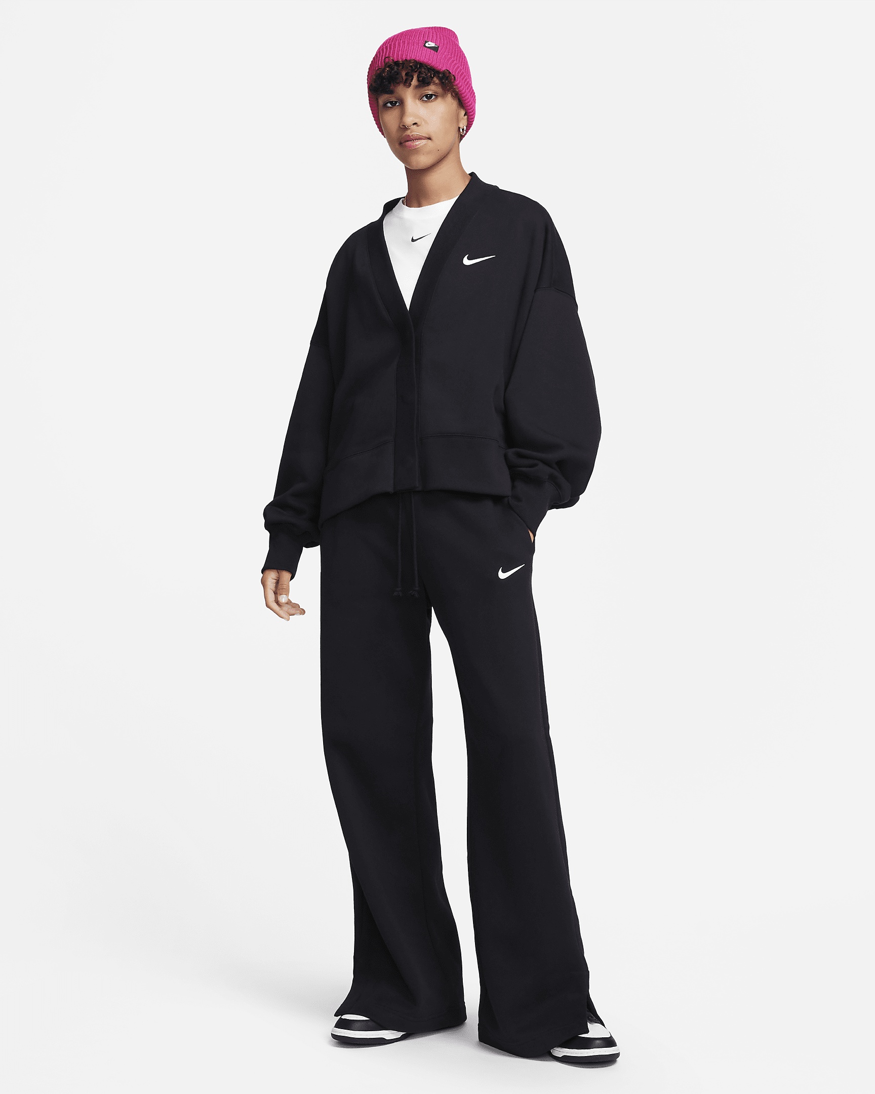 Nike Sportswear Phoenix Fleece Women's Over-Oversized Cardigan - 7