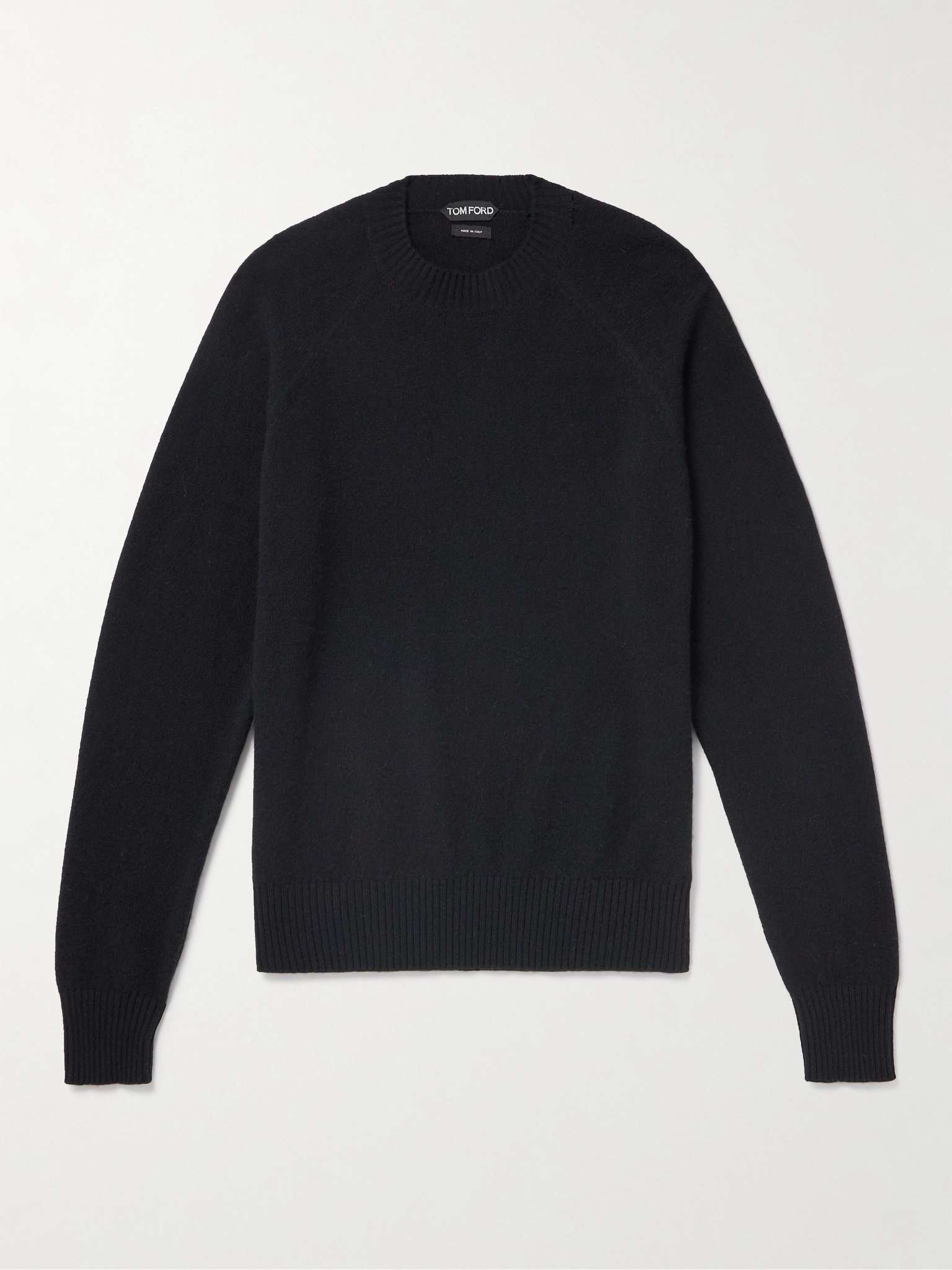 Wool and Cashmere-Blend Sweater - 1