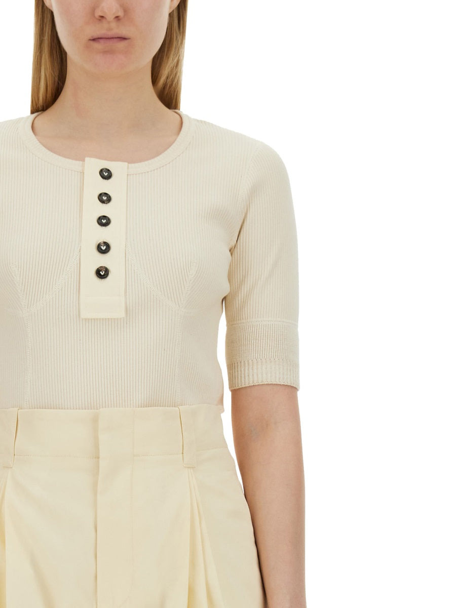 Bottega Veneta Women Jersey T-Shirt - 3