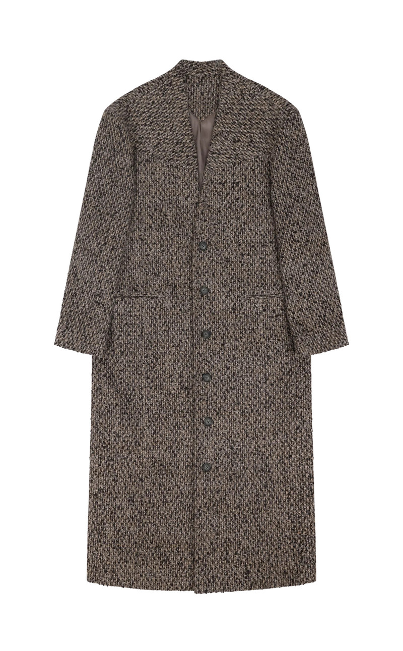 MUTE COAT MULTI BROWN 1