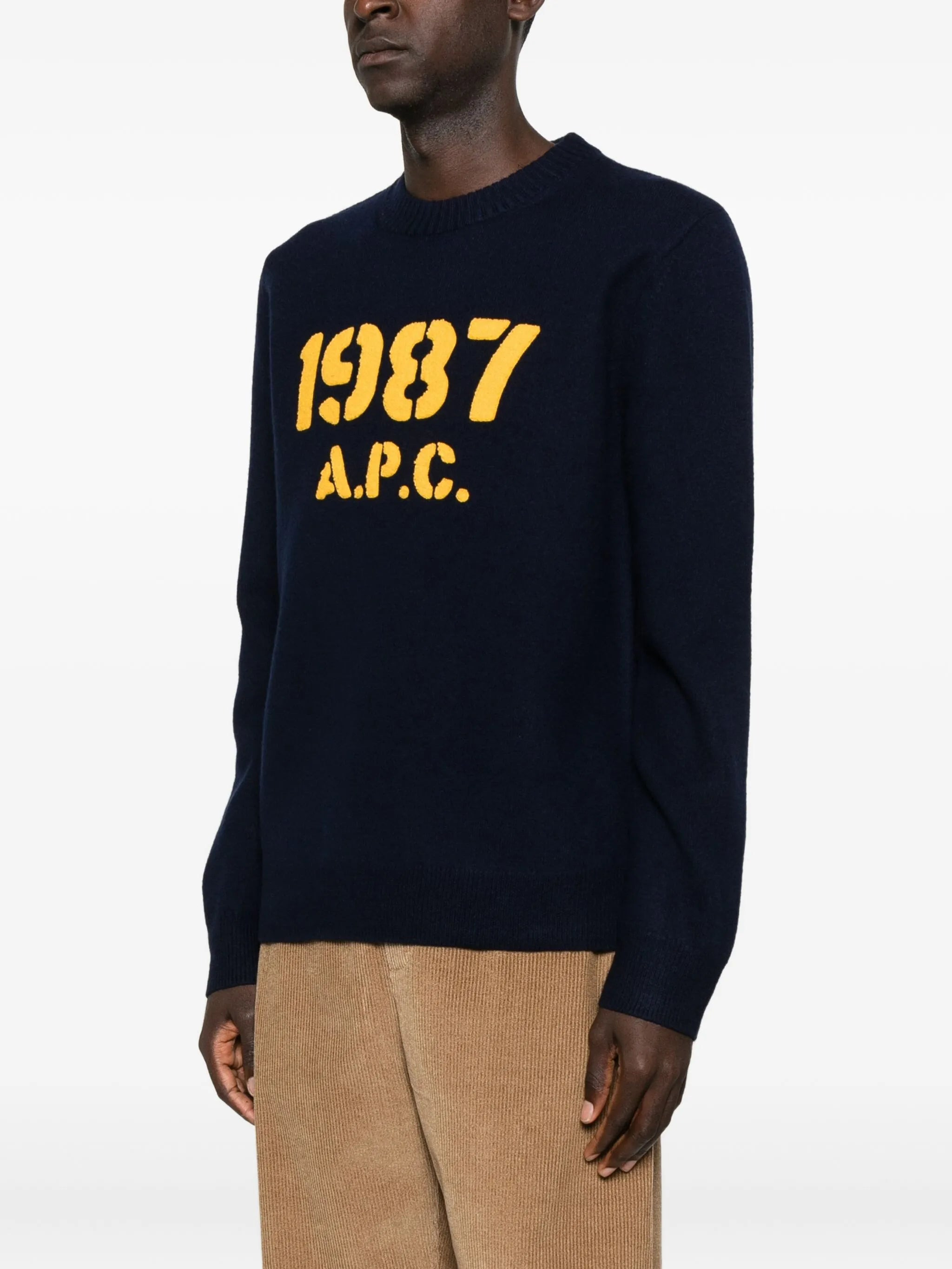 A.p.c. Crew-neck Long-sleeve Sweater - 3