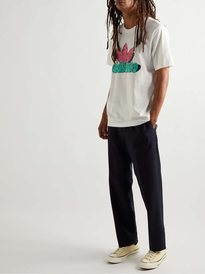 adidas Originals Logo-Print Cotton-Jersey T-Shirt outlook